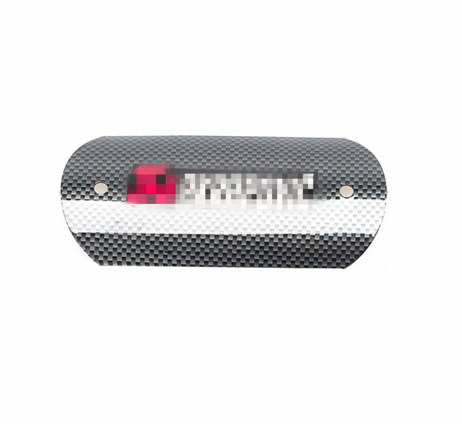Carbon Fiber Color Motorcycle Exhaust Mid Link Pipe Heat Shield Guard Protector