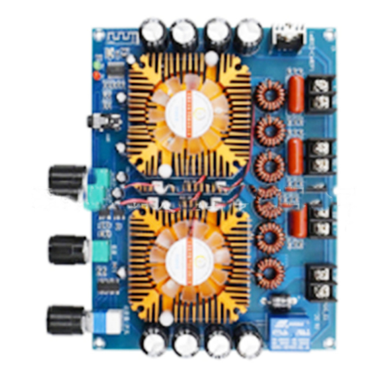 Dual High-Power Bluetooth Digital Power Amplifier Board Power Supply Assembly