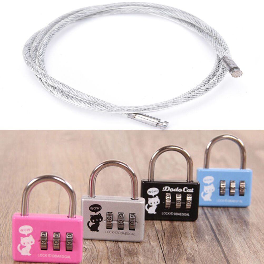 Cute 3-Digit Combination Travel Luggage Suitcase Padlock Lock Security_hgBXU Pb