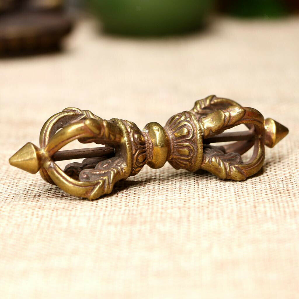 Tibetan Buddhism Dorje Vajra Phurba Amulet Handmade   Collectibles 9cm