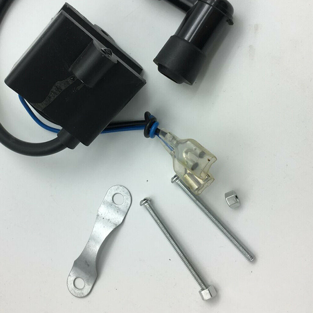 Black 70mm High Performance CDI Ignition Coil Kits for 50cc 60cc 66cc 80cc