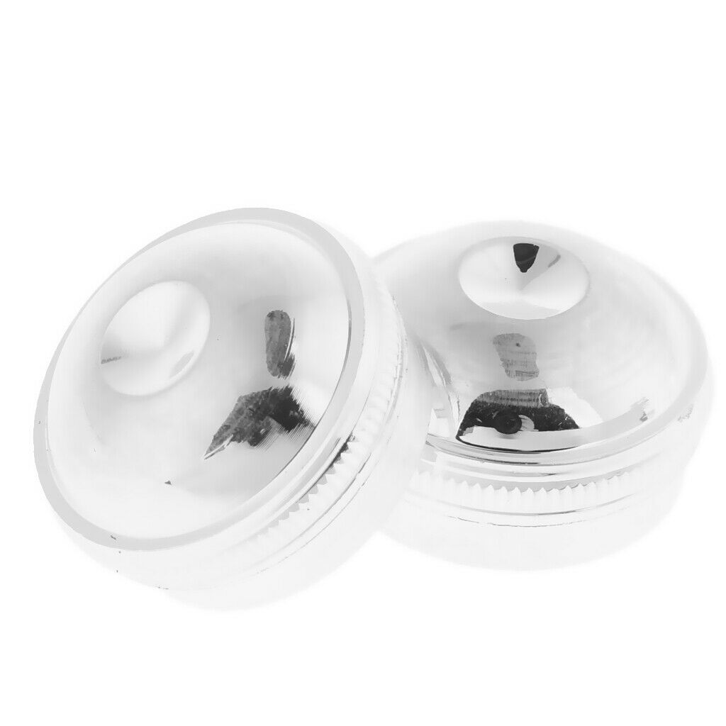 Copper Flute Head Crown Screw Caps Woodwind Parts, 2pcs/Pack