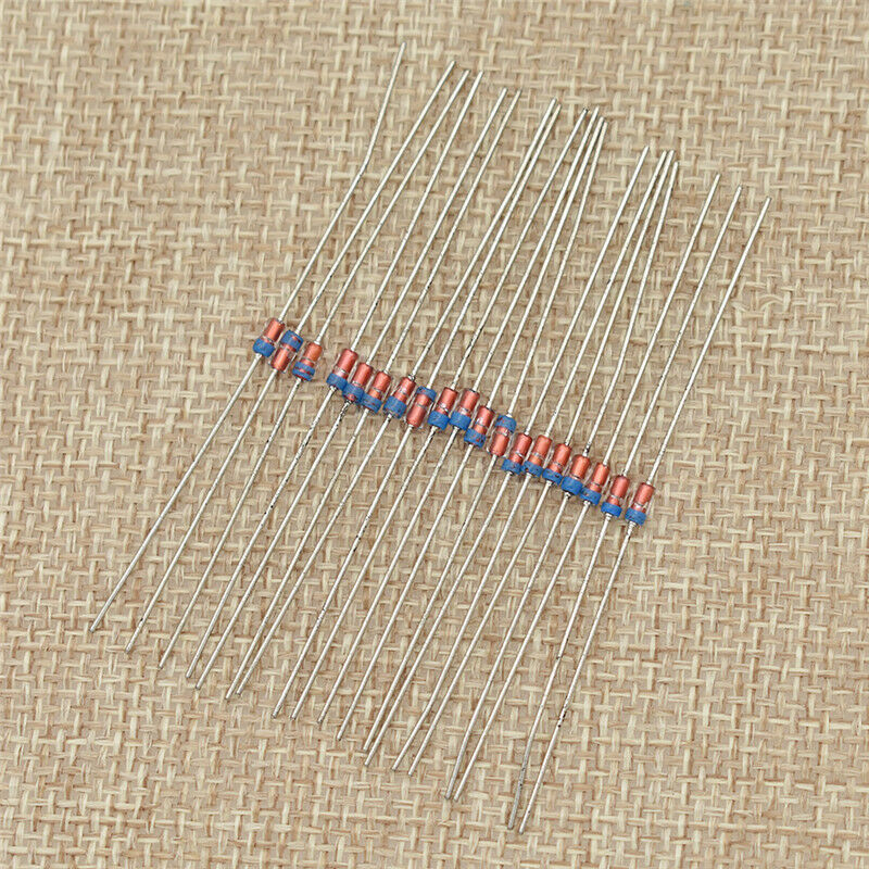20Pcs Germanium Diode 1N34A Diodes Instrument Parts Accessories 1N34 DO-35