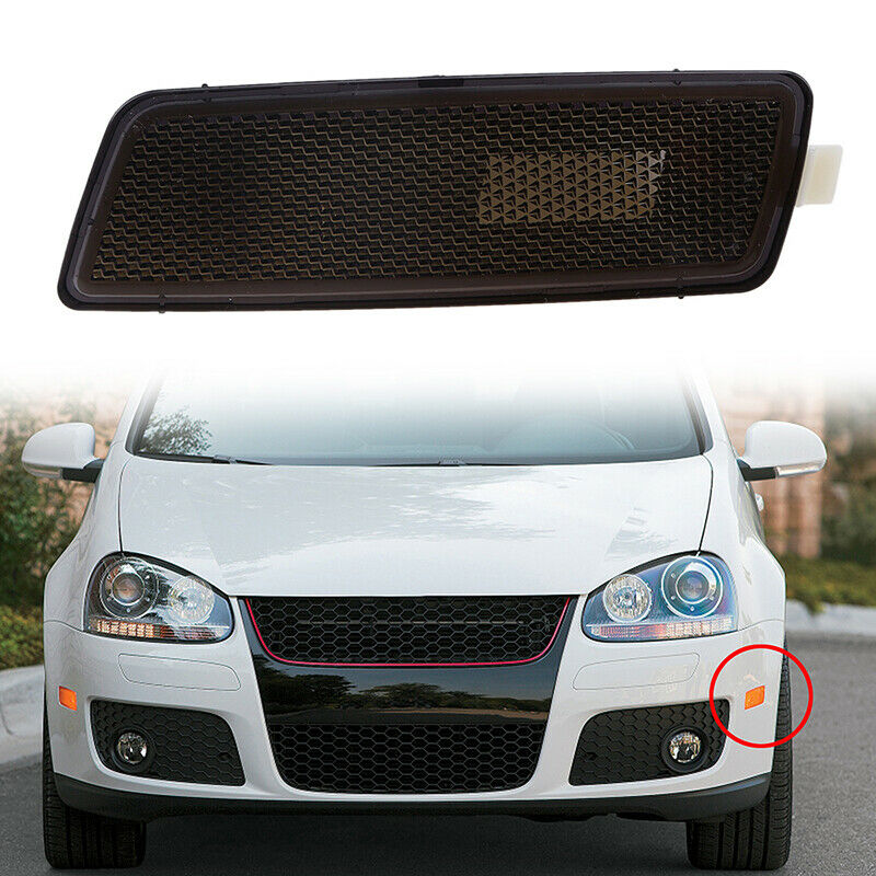 1PC Front Left Driver Side Marker Corn Light Housing For VW GTI Rabbit Jetta