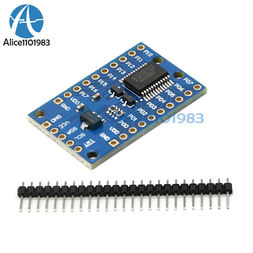 10PC PCF8575TS Expansion Board I2C Communication Control 16 IO Port For Arduino