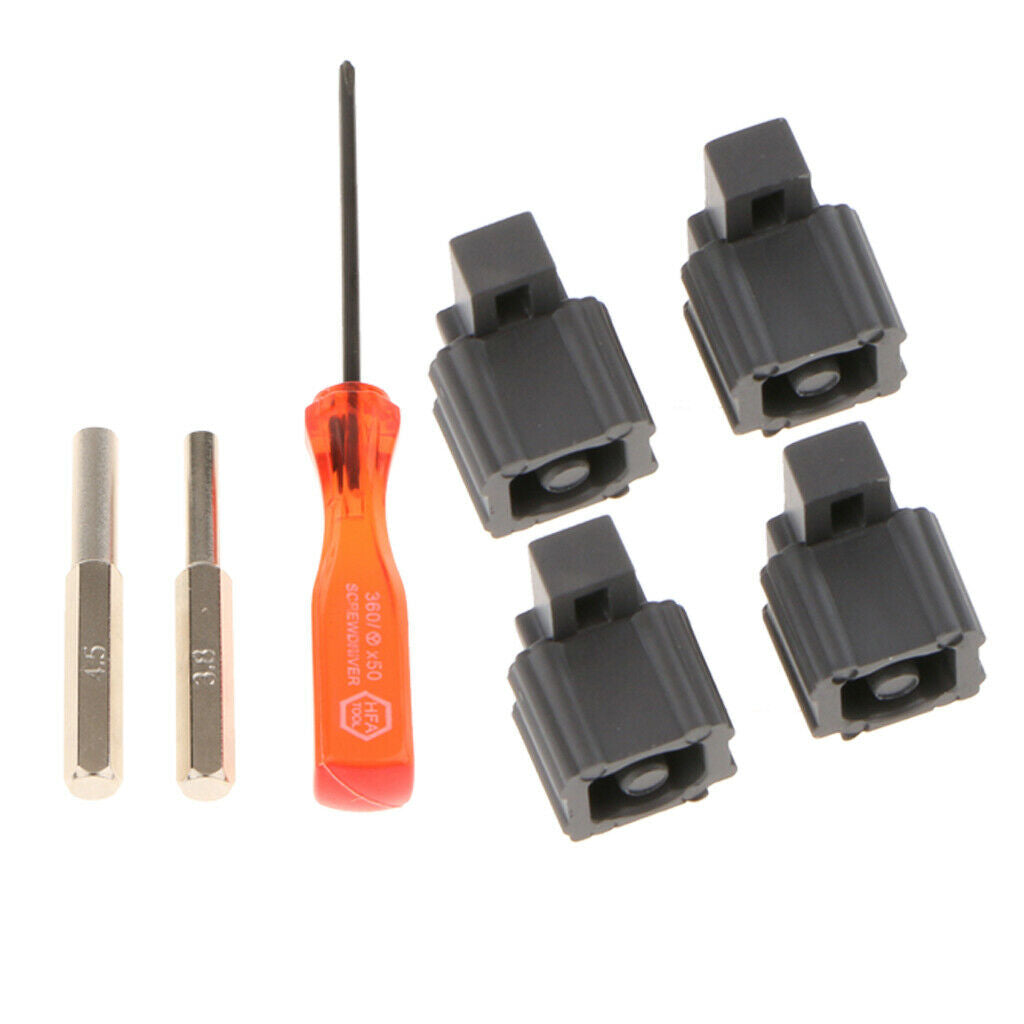 4x Left Right Buckle Latches W/ Screwdriver Kit for  Switch Joy-Con