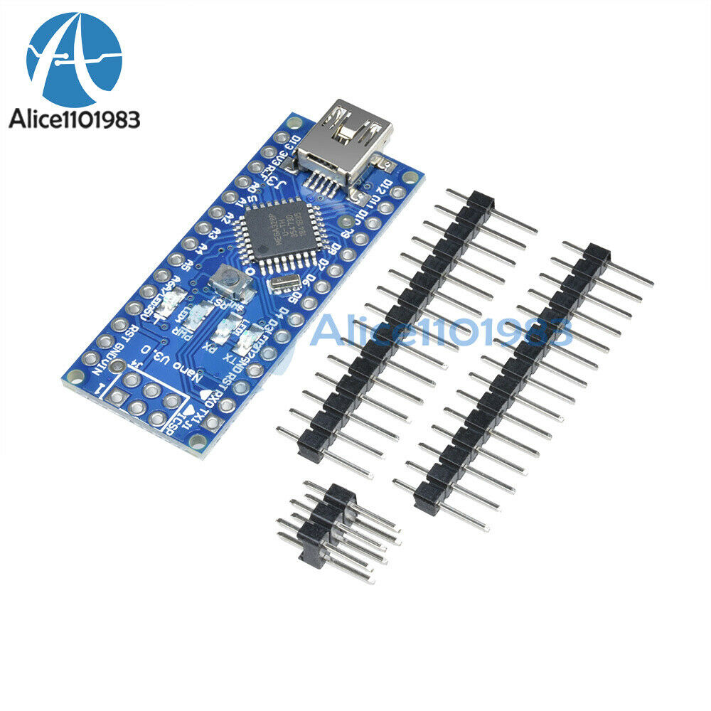 5PCS Mini USB Nano V3.0 ATmega328 5V 16M Micro-controller for Arduino Diy