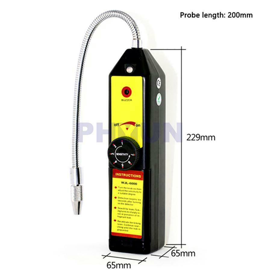 Car Air Conditioner AC Freon Halogen Gas Leak Detector with Probe Repair Tool