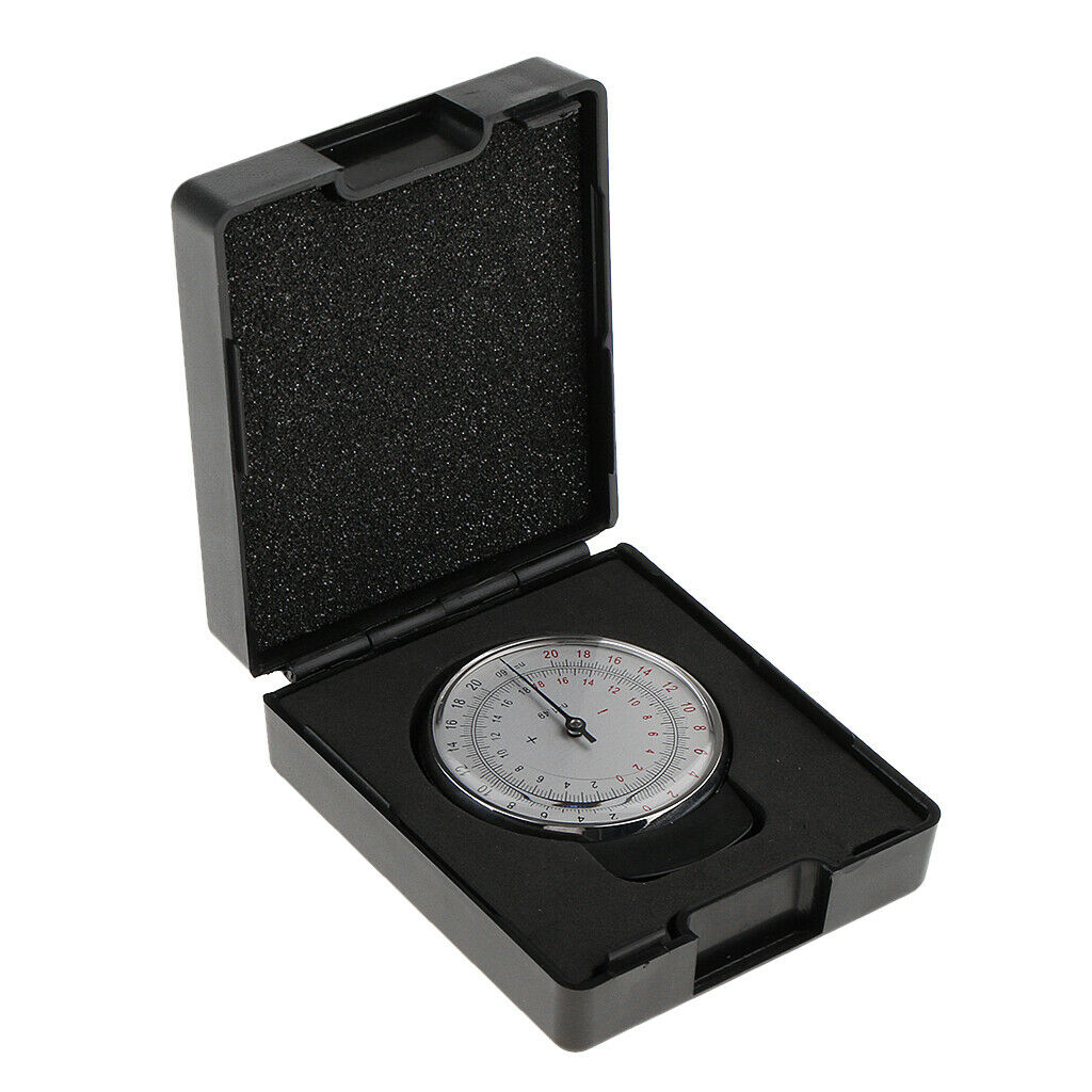 2X Ophthalmic Lens Clock Base Curve Optician Lens Curvature Measure Gauge + Box
