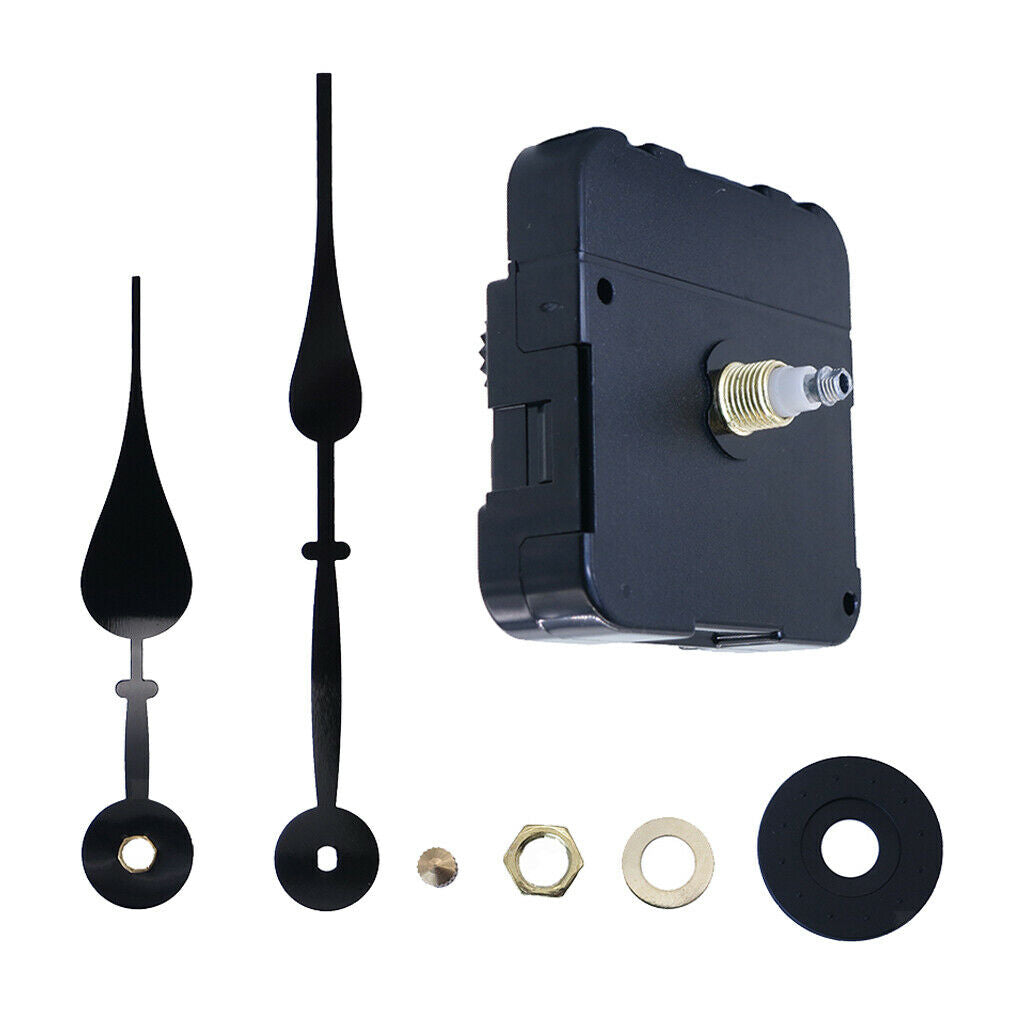 Quartz Clock Movement with Hands to Fit Dials up (Shaft Length 0.6inch/15mm)
