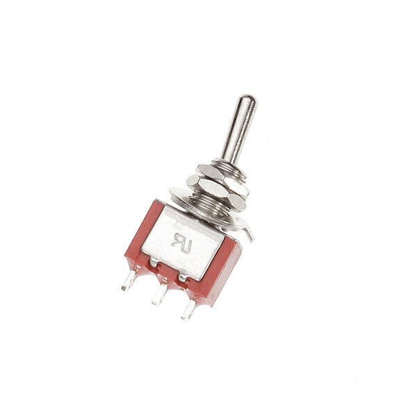 5x Single Pole Double Throw SPDT On/On Mini Toggle Switch