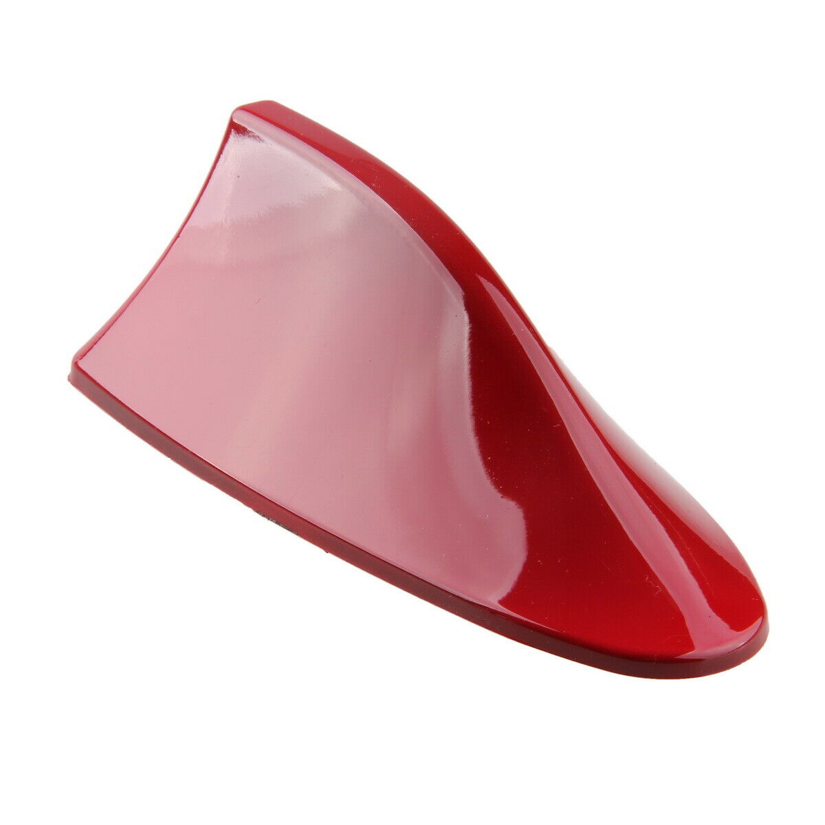 Red Shark Fin Style Antenna Roof SUV Car Universal Aerial FM/AM Radio Signal