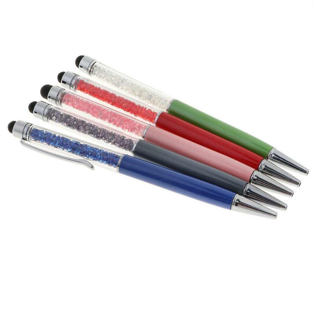 Stylus Pen,5 Pcs Capacitive Stylus and Ballpoint Pens Stylus for Touch Screens