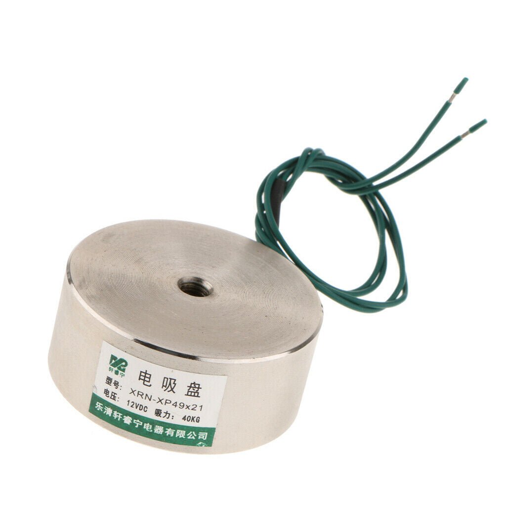 DC12V 400N Electric Lifting Magnet Electromagnet Solenoid Powerful Compact