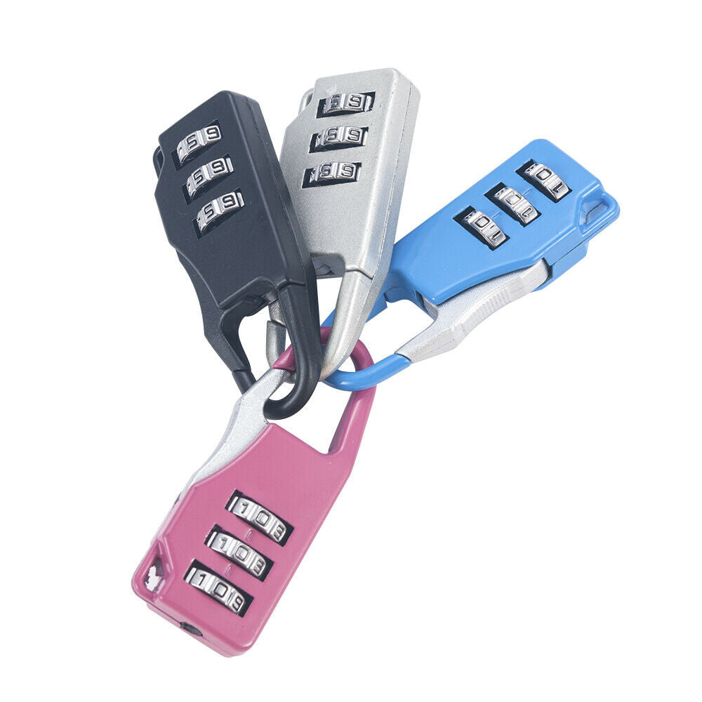 1PC Metal 3 Digit Mini Combination Code Password Gym Travel Luggage Lock