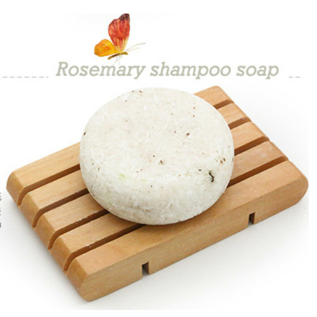 2pcs 10g Natural Handmade Rosemary Solid Shampoo Soap Bar Cruelty-Free