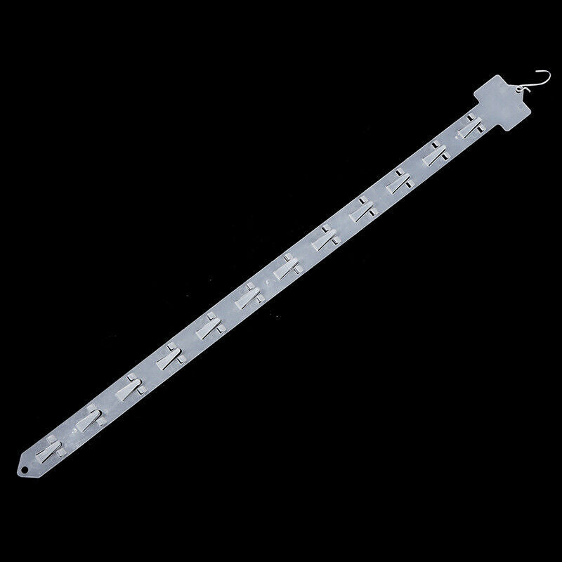 Supermarket hanging strip 12 hanging plastic food transparent hook environmen WF