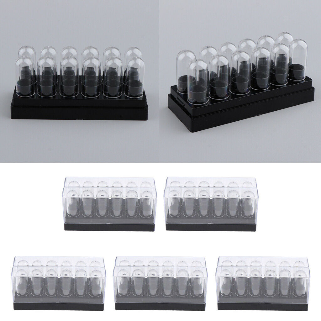 Set of 5, Simple Design PP Plastic Lipstick Mold Mould for DIY Lip Stick Balm,