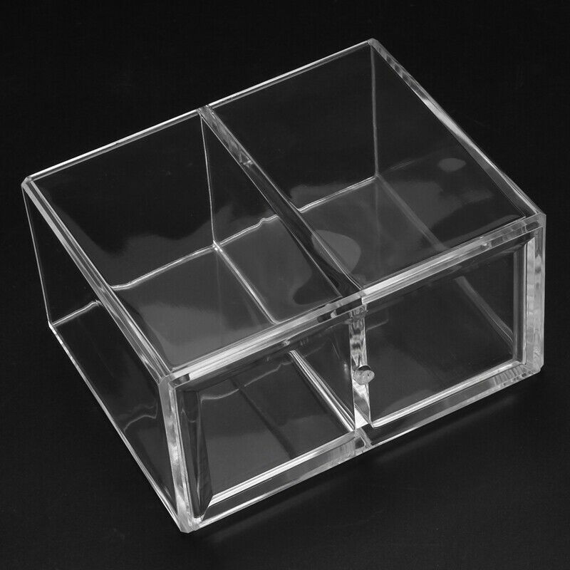 Clear Acrylic Makeup Brush Holder Pen Pencil Cup Holder Cosmetic Storage Case O6