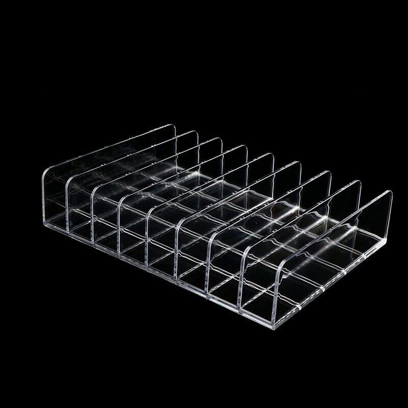 8Grid Eyeshadow Compact Organizer Divider Makeup Storage Box Slot Cosmetics C KX