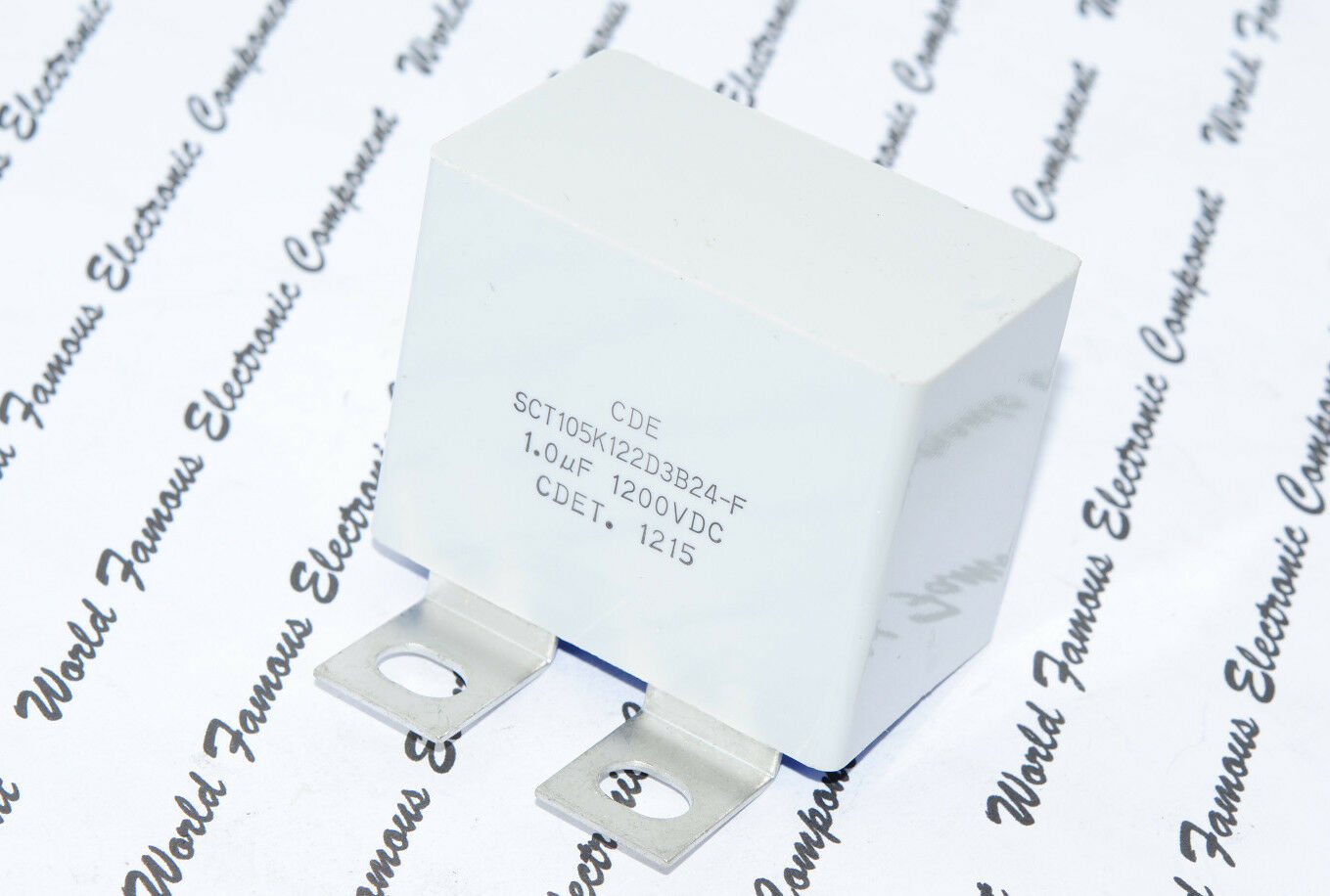 1pcs - CDE SNUBBER 1uF (1µF) 1200V 10% IGBT Capacitor - SCT105K122D3B24-F