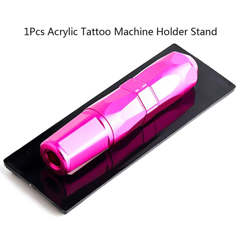 Tattoo Machine Holder Stand Rack Organizer Makeup Eyebrow Pen Tray Frame HolA Qx