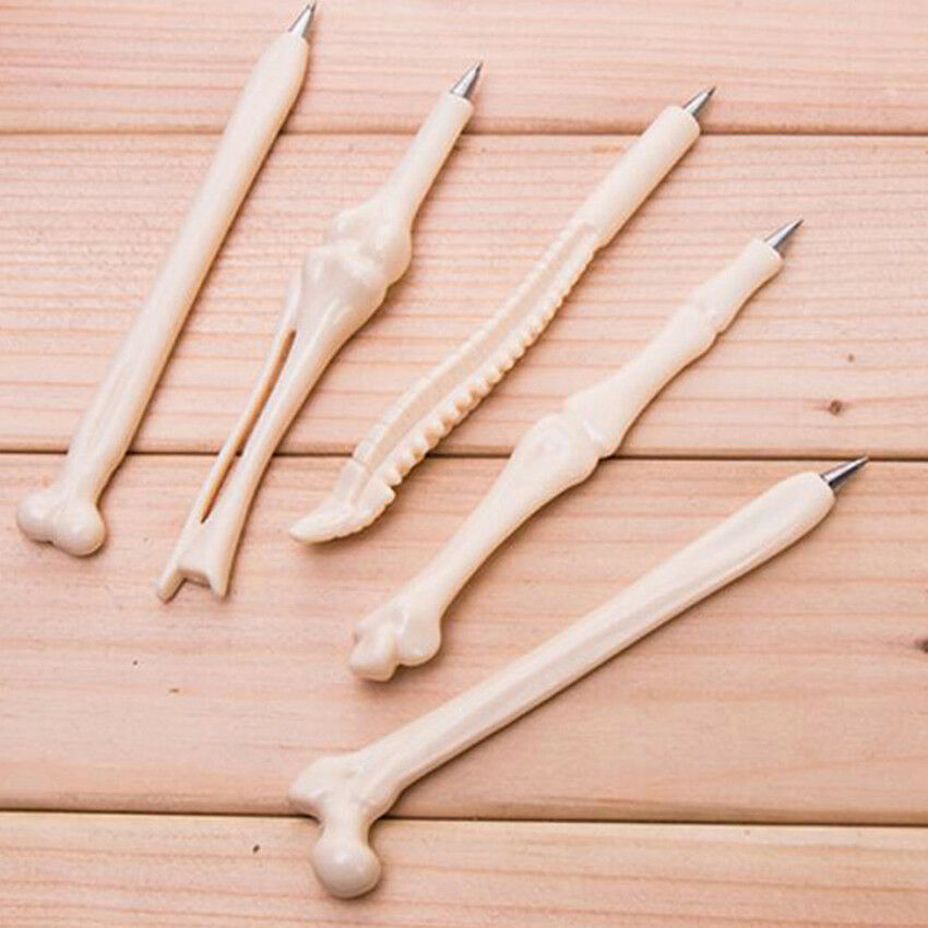 5x Ball Point Pen Bone Shape Nurse Doctor Student Teacher Stationery Gift Great