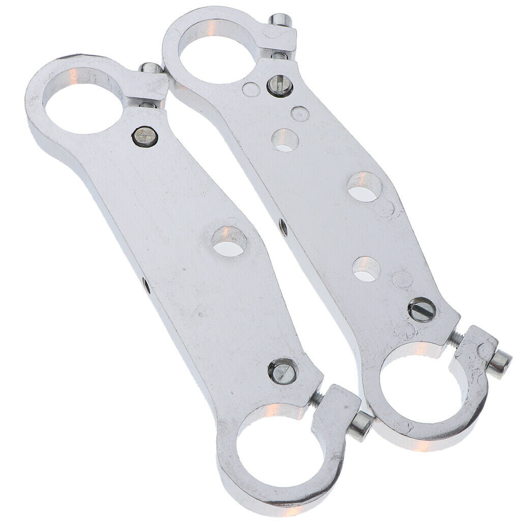 Motorcycle Front Fork Triple Tree Clamp for 49cc Mini Pocket Dirt Quad Bike ATV