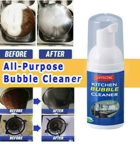 All-Purpose Cleaning Bubble Spray Multi-Purpose Foam Kitchen Grease Fast Cleaner