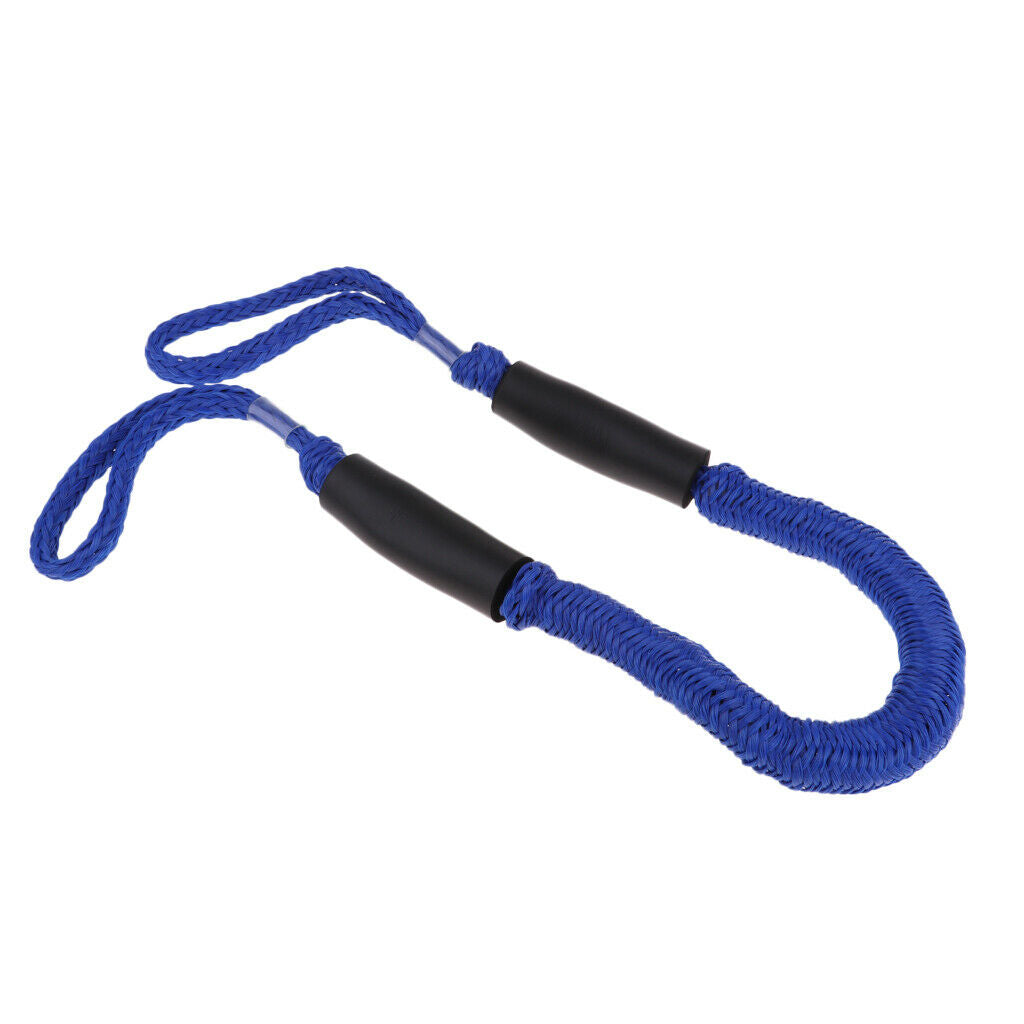 43''-5' Premium Bungee Dock Rope Shockproof Kayak Anchor Line Ties Canoe