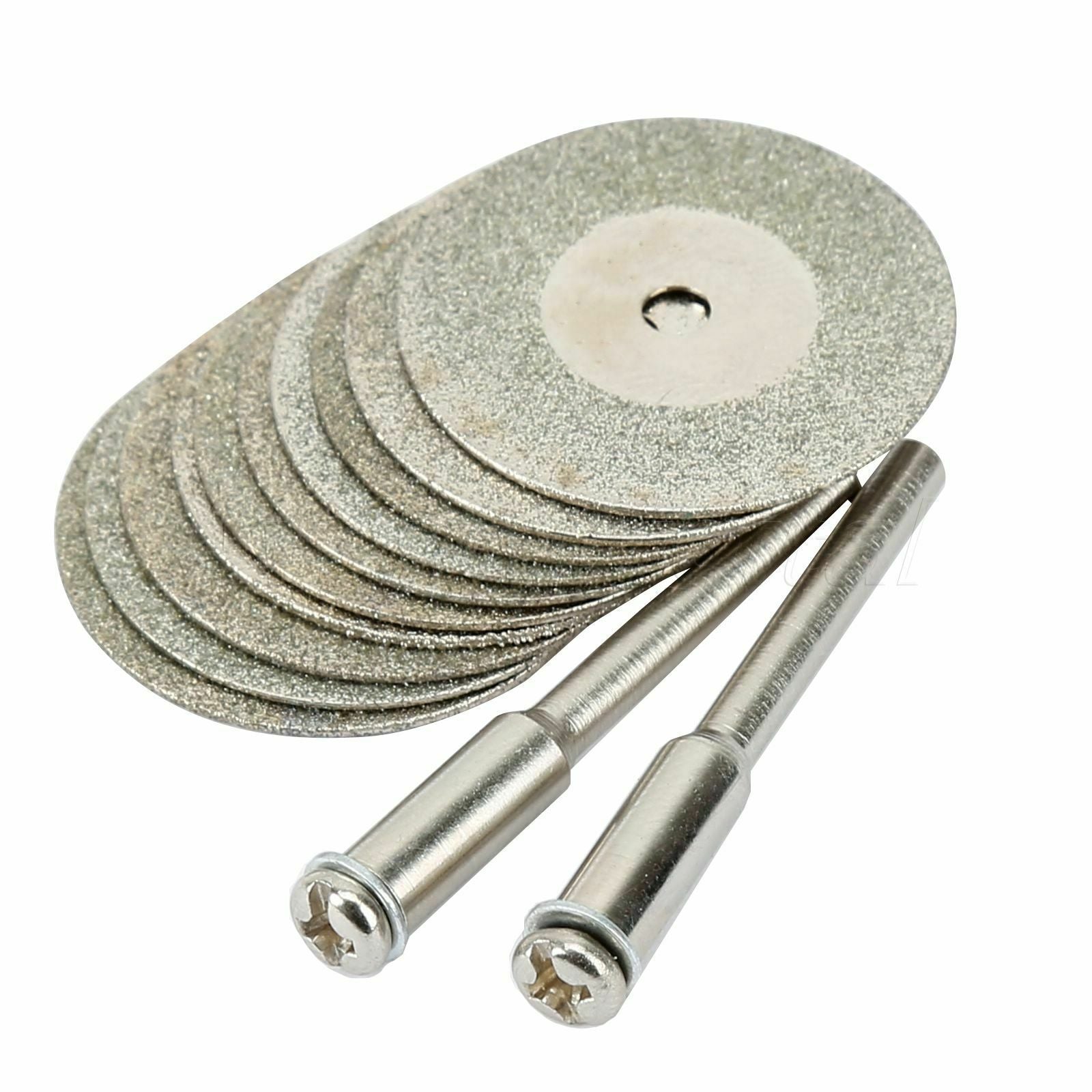10pc 25mm Mini Diamond Cutting Discs Cut-Off Wheels For Rotary Tool Power Drill
