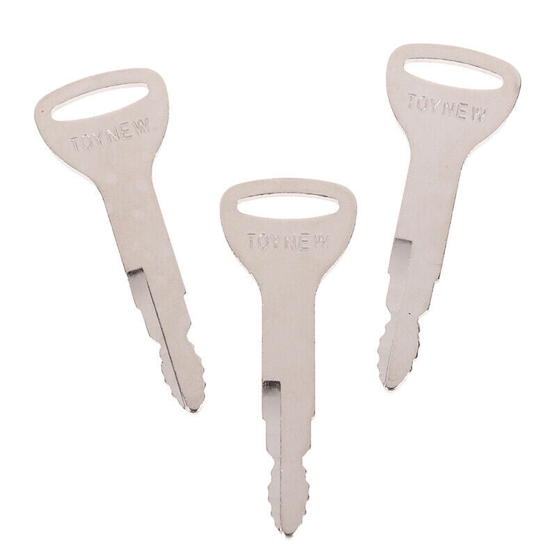 3x Equipment Forklift Ignition Keys Style replaces pt # A62597  .l8