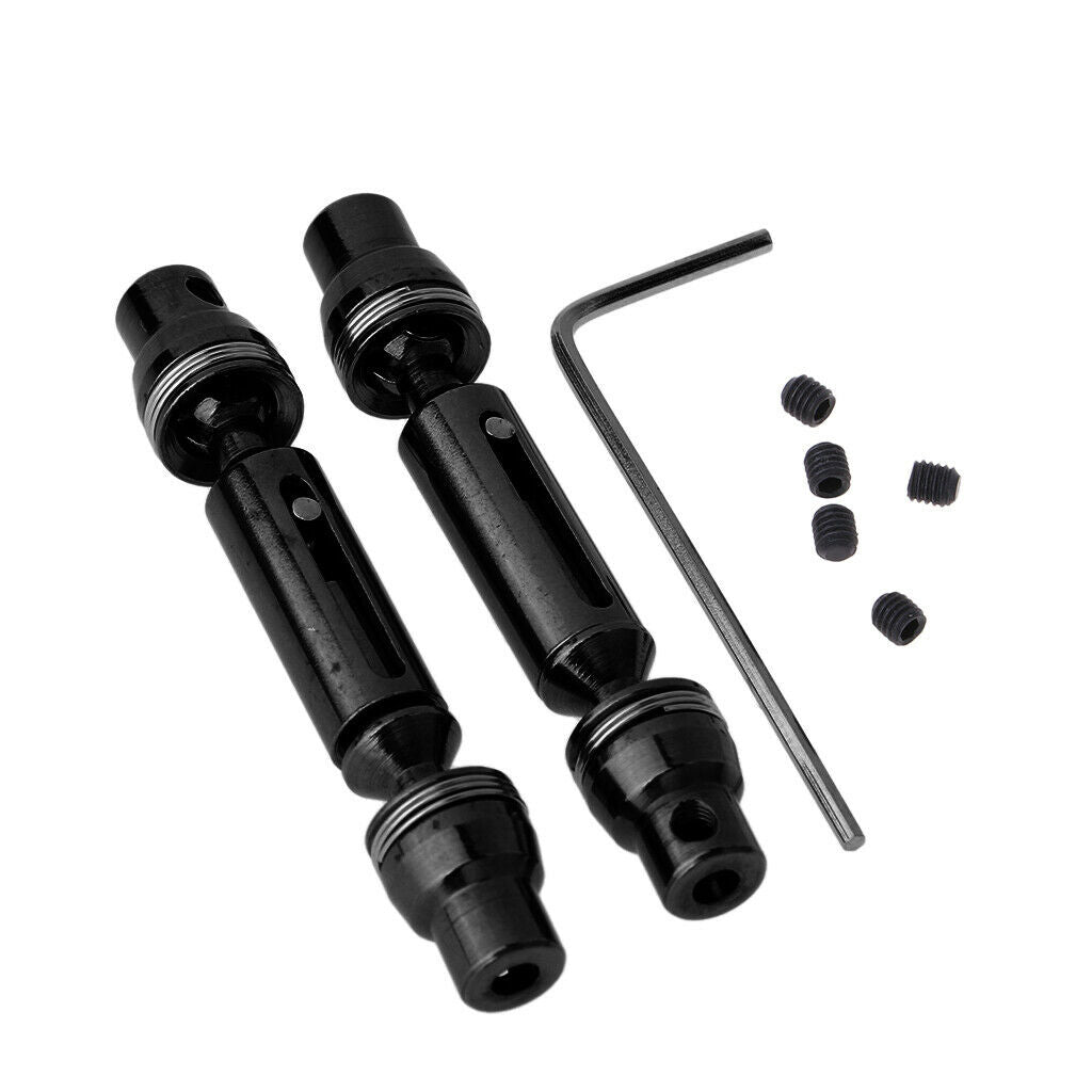 Metal Universal Drive Shaft & Gear Bridge Axle for WPL B16K B36 C24 DIY
