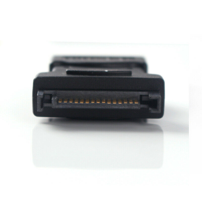 15Pin Sata Serial ATA Male to Molex IDE 4 Pin Female M-F Hard Drive Adapt.l8