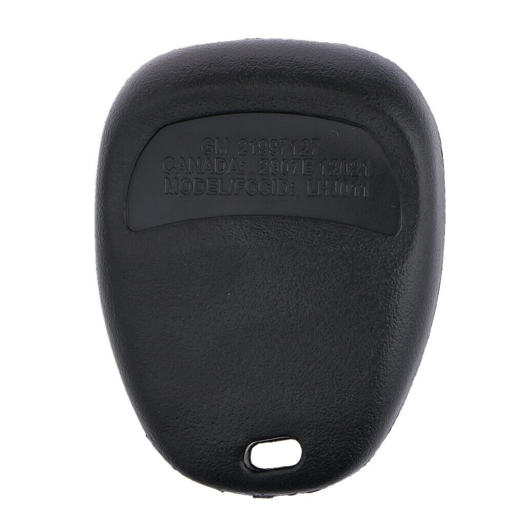 3-button Remote Key Case Fob Shell Replacement for GM Chevrolet Cadillac