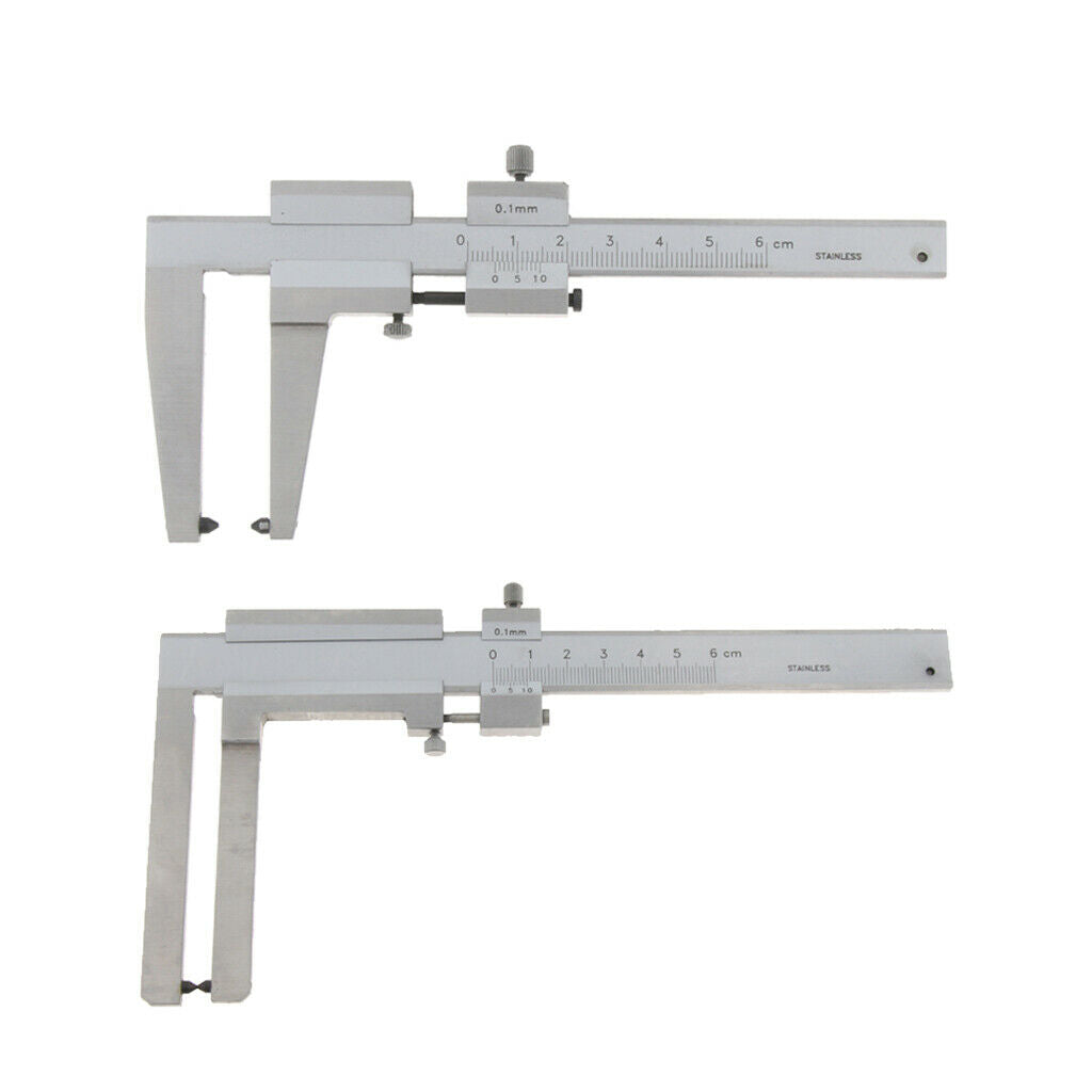 0 to 6 Inch/0 to160 mm Range, 0.004 Inch/0.1 mm Accuracy Vernier Caliper