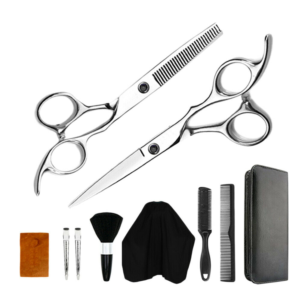 Professional Hair Cutting Scissors Barber Hairdressing Kit for Home 02
