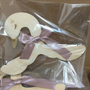 Cartoon Swan Bow Wooden Coat Clothes Hanger Rack Hook Room Nursery Decor