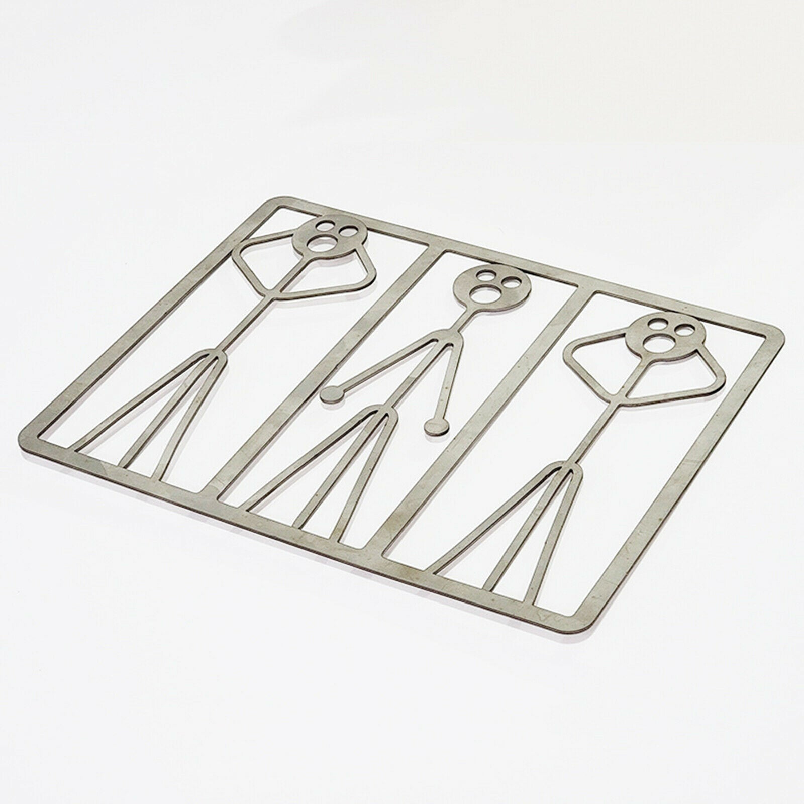 Sausages Stainless Steel Hot Dog Roaster Men Shaped Forks for Campfire