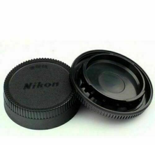 1 x Body Front & Rear Lens Cap Cover For Nikon AF AF-S Lens DSLR SLR Camera