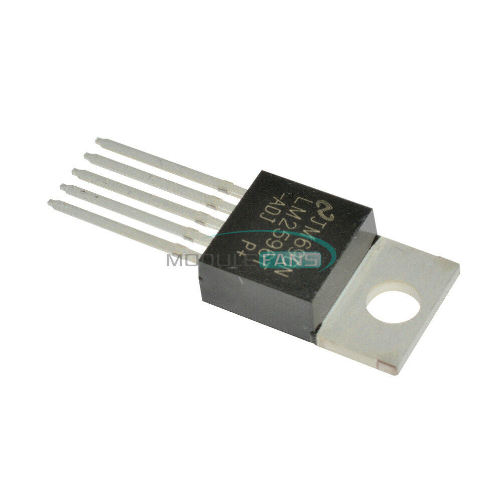 5PCS Regulator IC NSC TO-220-5 LM2596T-ADJ LM2596T-ADJ/NOPB 3A Adjustable