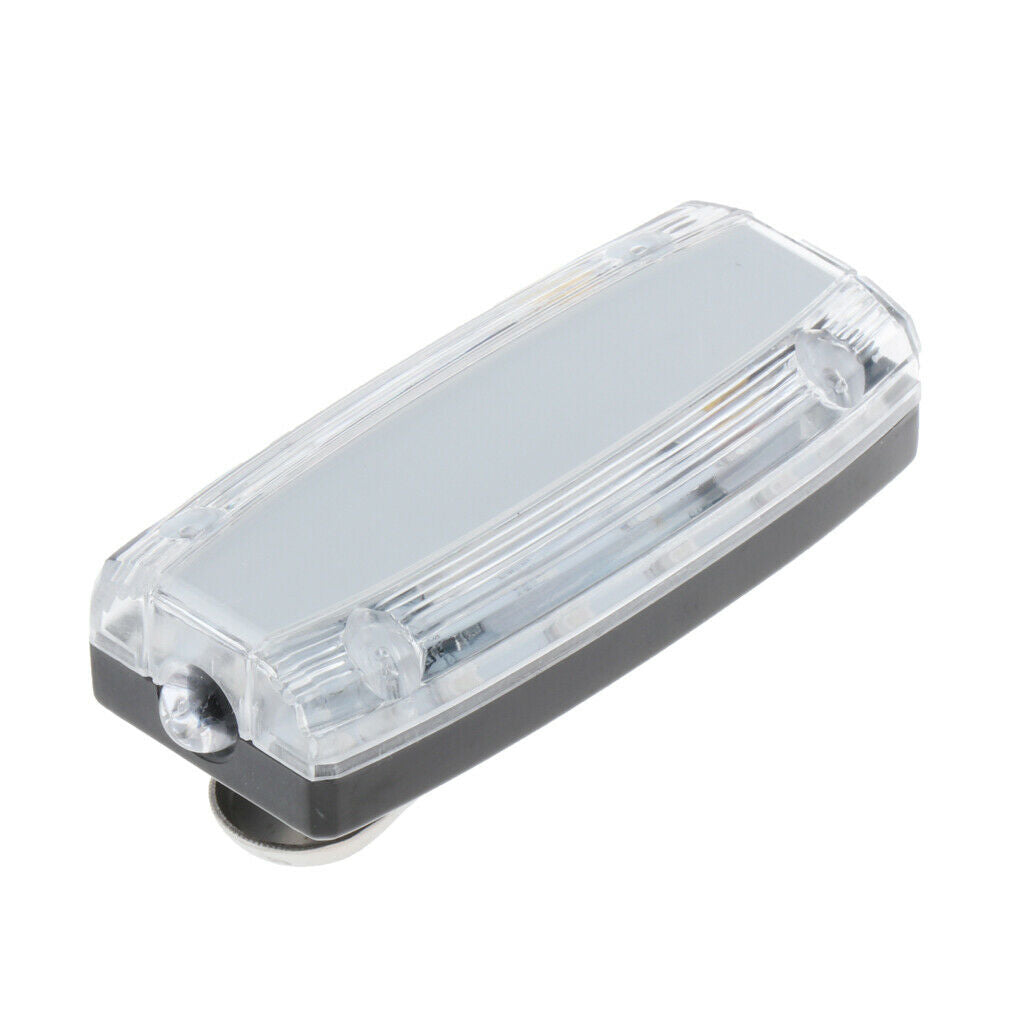 Electric Shoulder Clip Warning Light Waterproof Led Safety Strobe Clip Lamp