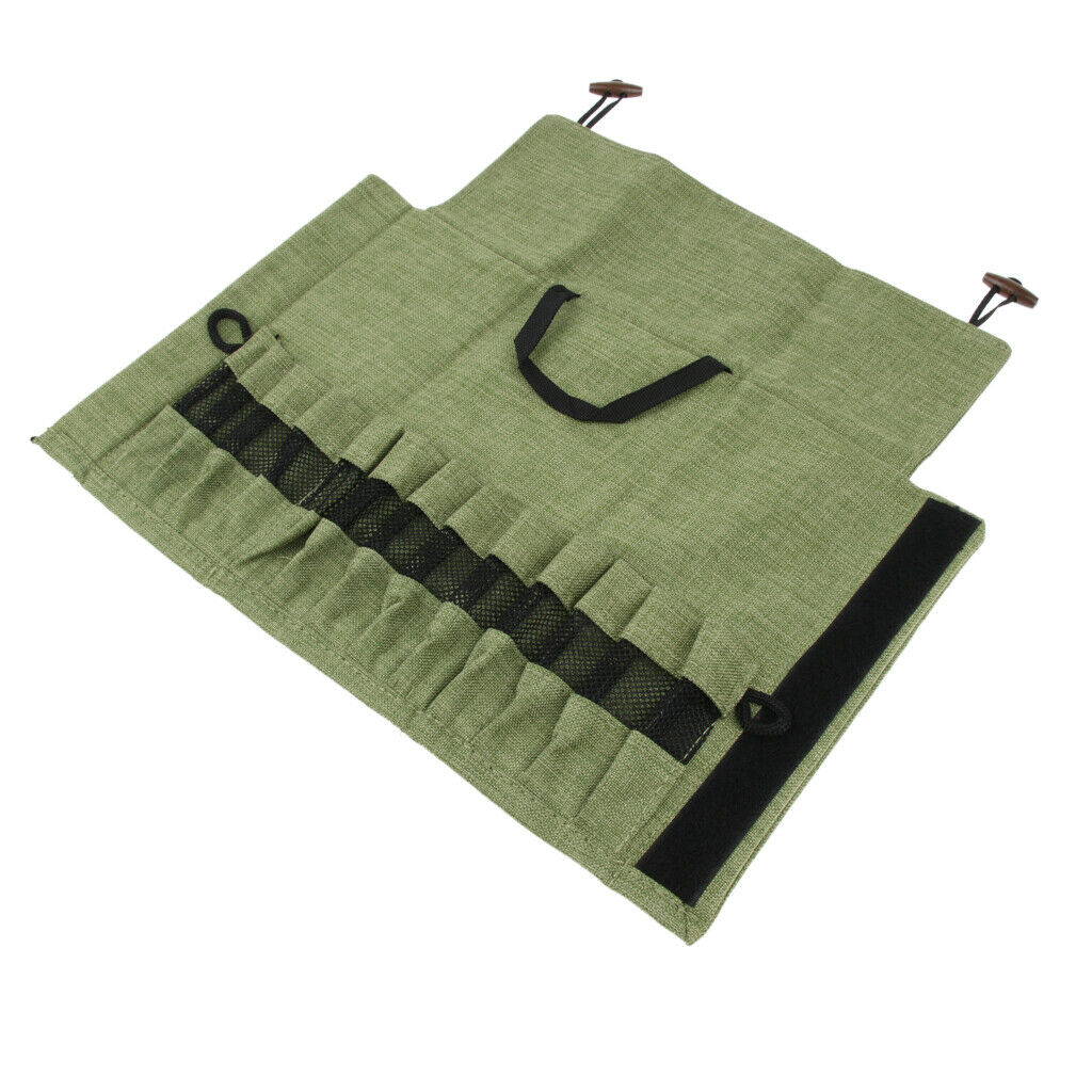 Cutlery Set Storage Holder Chopsticks Spoon Fork Flatware Carry Bag Pack Army