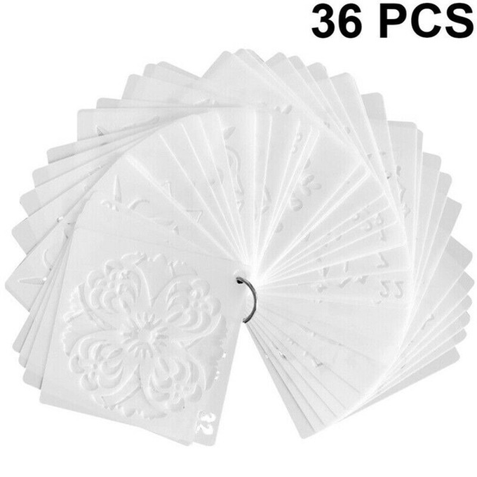 36* Painting Stencils Mandala Stencils Mandala Dot Templates For Rocks Wood DIY