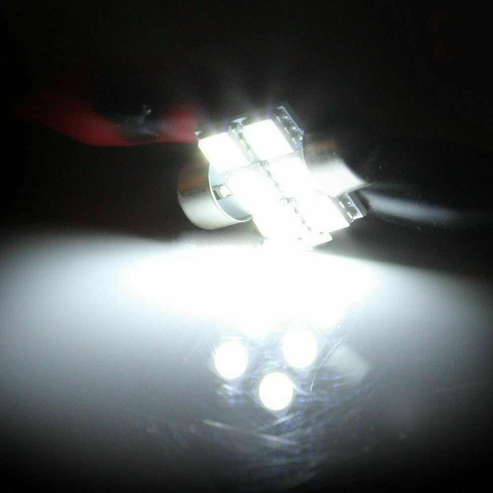 4x White LED Interior Map Dome Trunk Lights 31mm DE3175 DE3022 Festoon Bulbs