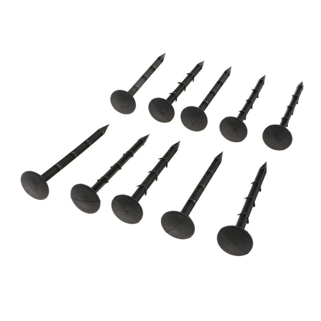 10pcs Fabric Ground Cover Fixing Tent Pegs Garden Membrane Landscape Pegs
