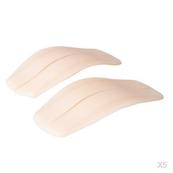 5 Pairs Washable Silicone Bra Strap Cushions Non-slip Shoulder Pads