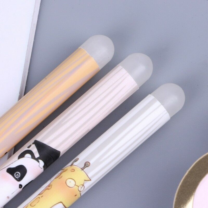 Cartoon Animal Creative Silicon Double Head Friction Eraser For Erasable Gel Pen