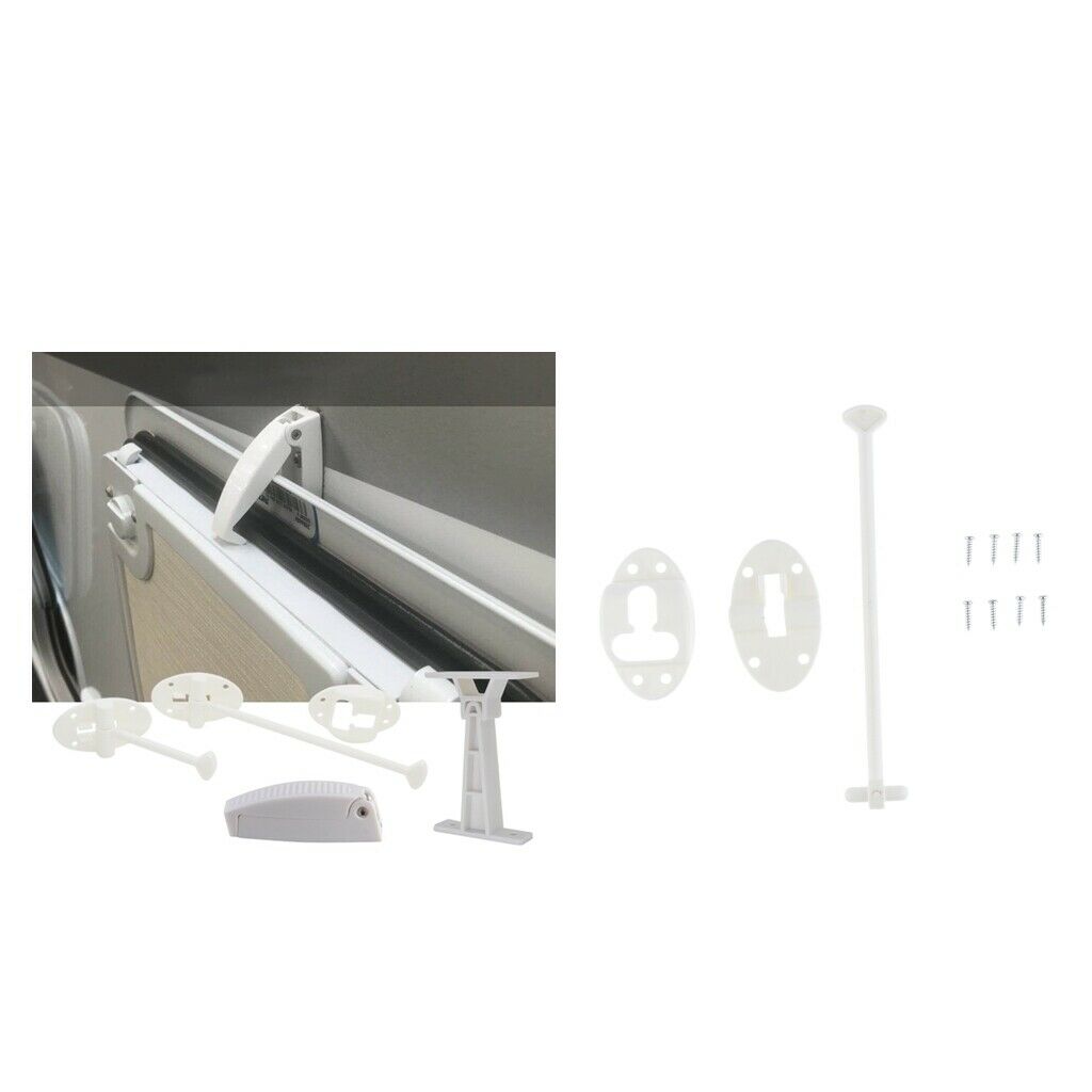 3x T Style Entry Door Catch Latch Holder for Camper Cargo Trailer Motor Home