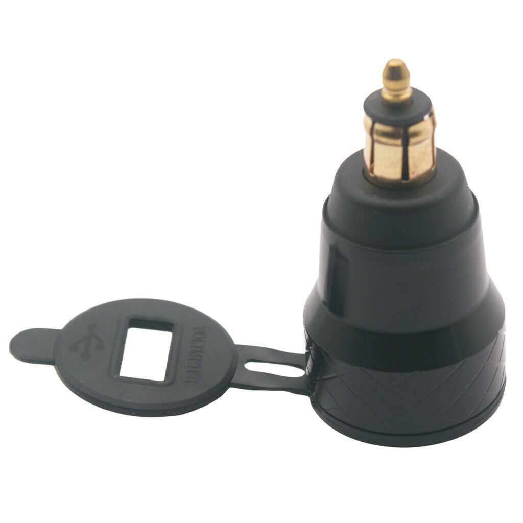 Motorcycle DIN Socket Hella to Dual USB Charger For BMW R1200GS 5V 4.2A 2x